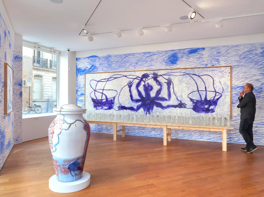 "Water is right": Barthélémy Toguo’s new socially conscious exhibition