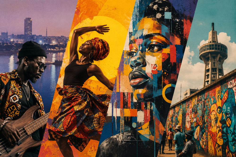4 art forms in Kinshasa, a bustling and vibrant capital city
