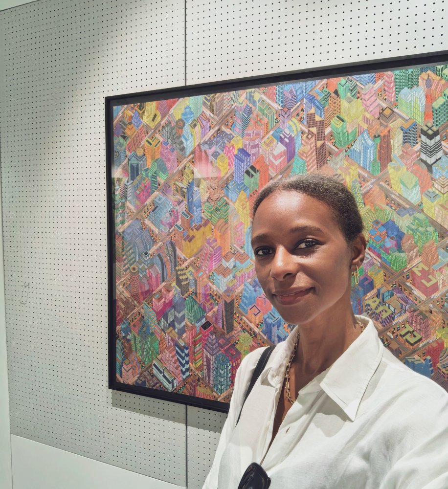 Matière à abstraction: my two favourites at the Galerie Christophe Person